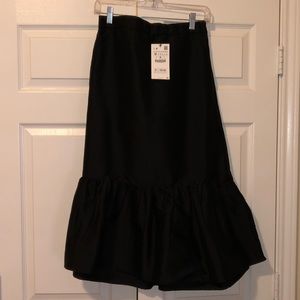 MIDI BLACK ZARA SKIRT